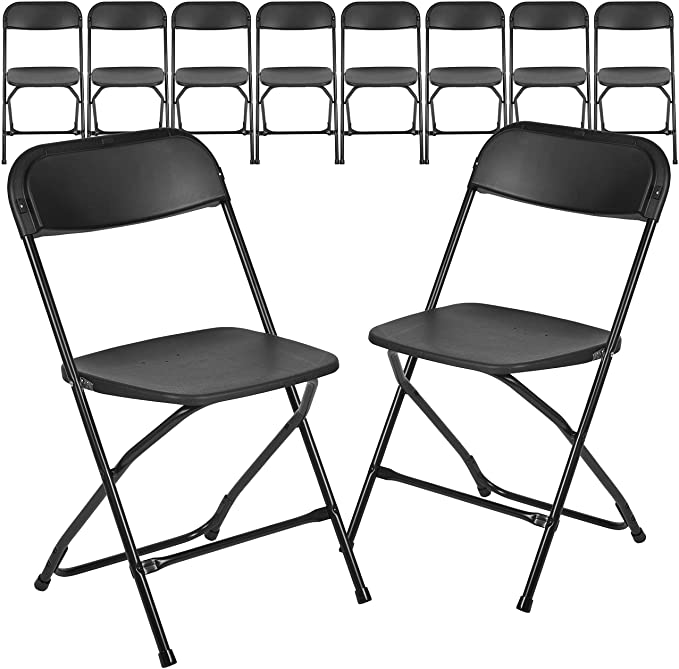 Black Folding Chair Rental - Table & Chair Rentals in Detroit